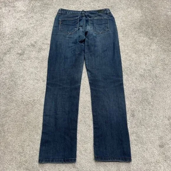Paige Skyline Skinny Denim Jeans Womens 26 Blue Dark Wash Mid Rise Casual 28x28 - Picture 2 of 15